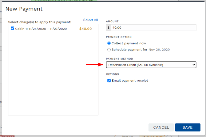 CS-Firefly-KB-Reservation-Detail-Using-reservation-credit-as-payment