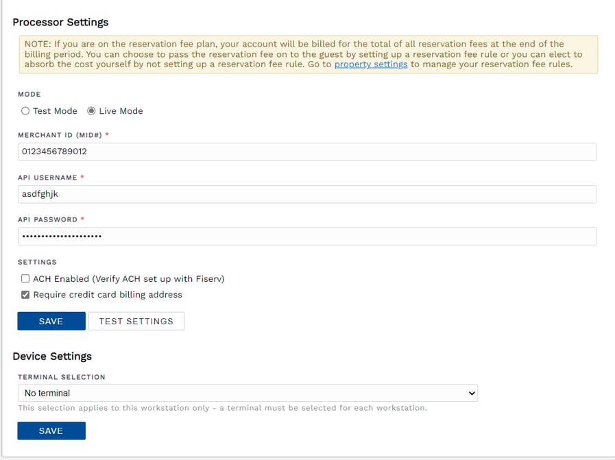 Payment Processing Overview and Setup