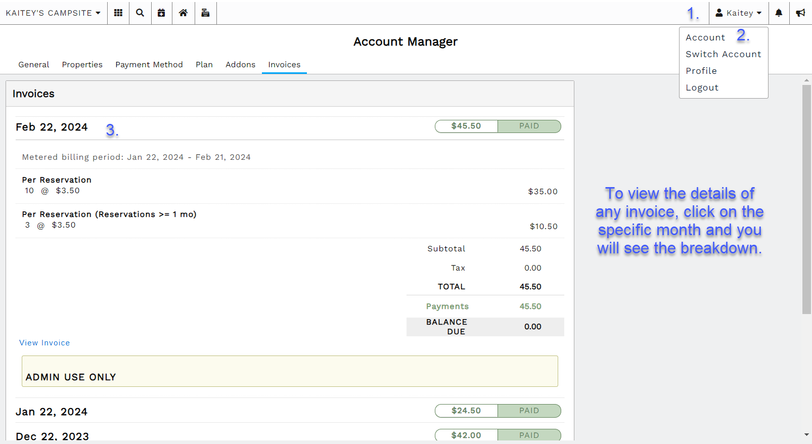 How do I find my Invoice from Firefly?
