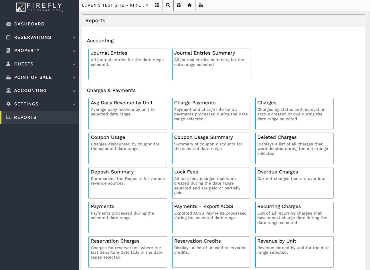 CS-Firefly-Reports-Explained